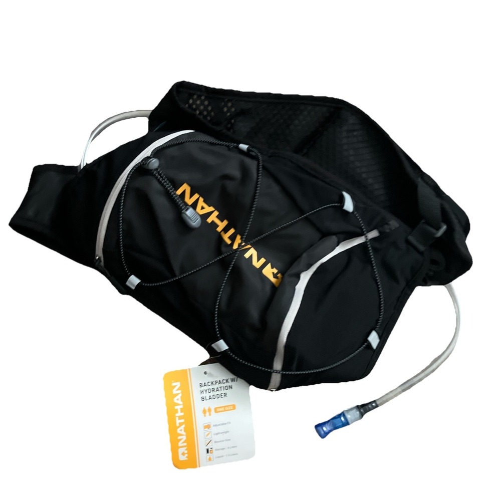 Nathan Water Bladder Bag Hydration Backpack, Lightweight New 1.5 Liters